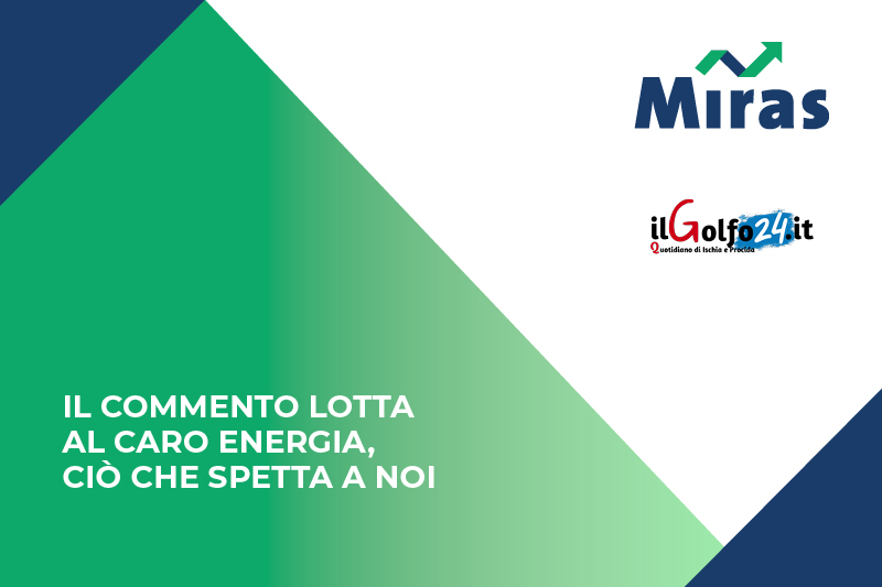 IL COMMENTO Lotta al caro energia, ciò che spetta a noi